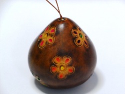 ひょうたんオーナメント 花