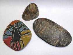 ペルーお土産 ナスカの石