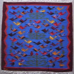 ペルーお土産 手織りアルパカタペストリー